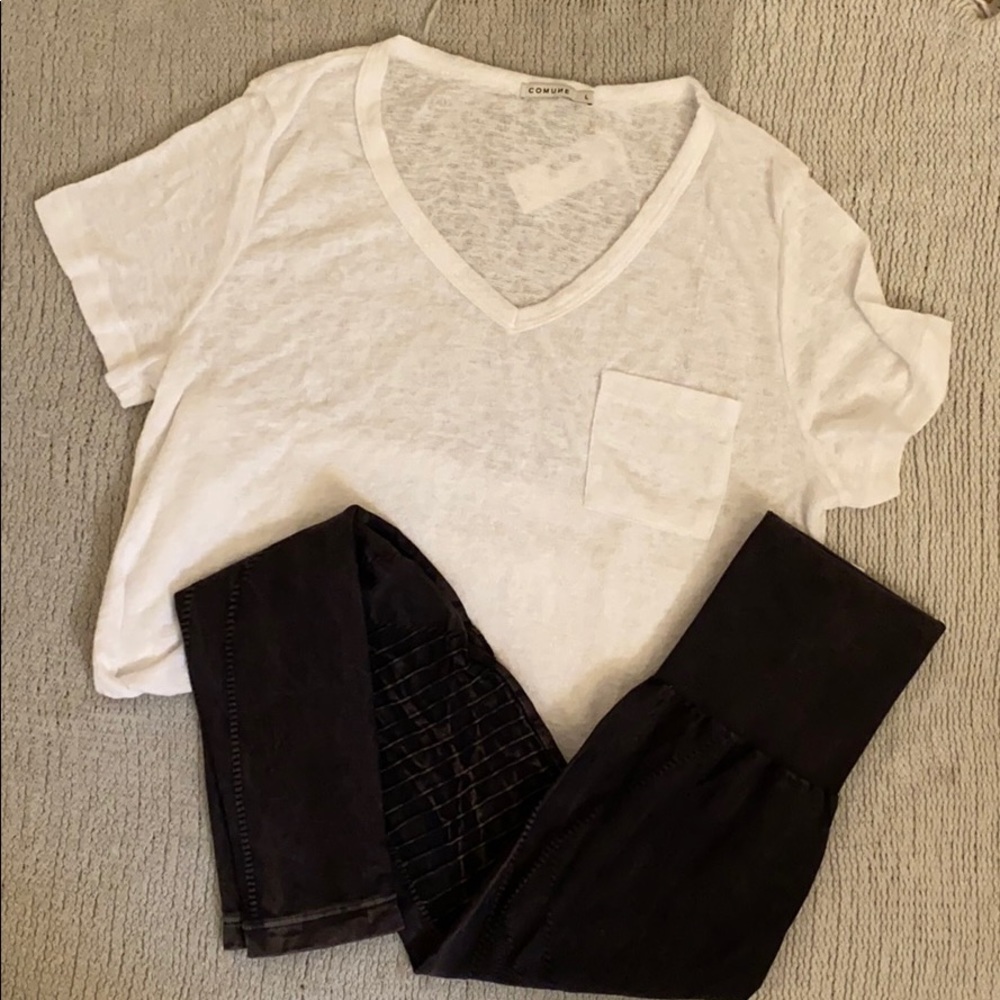 💵DEAL🛍 T-shirt & Moto Legging Outfit Bundle